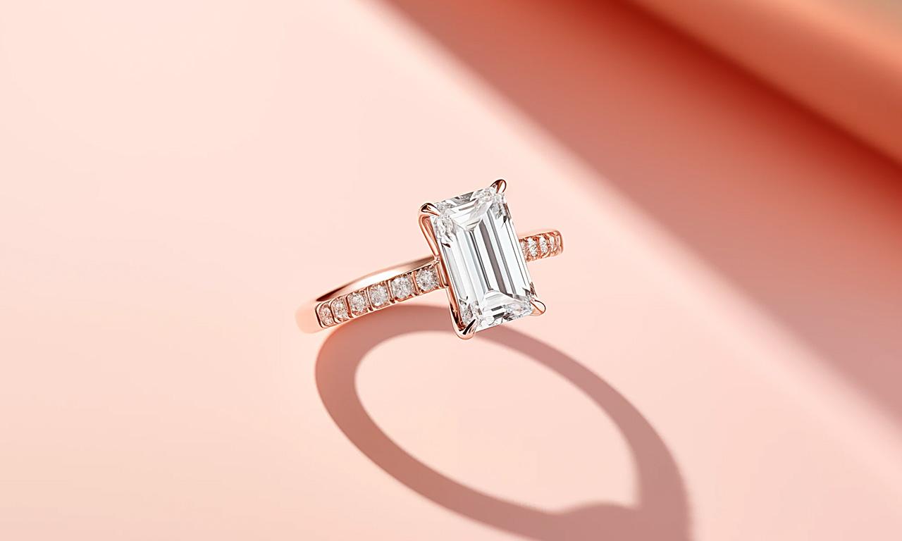 Elegant ring featured in our e-commerce website design for a Manchester jewellery store